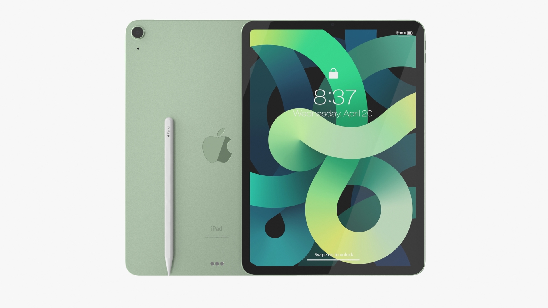 images/goods_img/202105071/iPad Air 2020 Green 3D Model 3D/1.jpg
